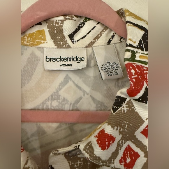 Breckenridge| Multi print Shacket - Picture 2 of 3